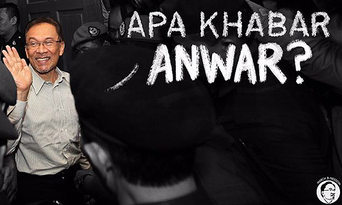 'Apa Khabar Anwar' kempen terbaharu PKR selamat Ketua Umum KEADILAN