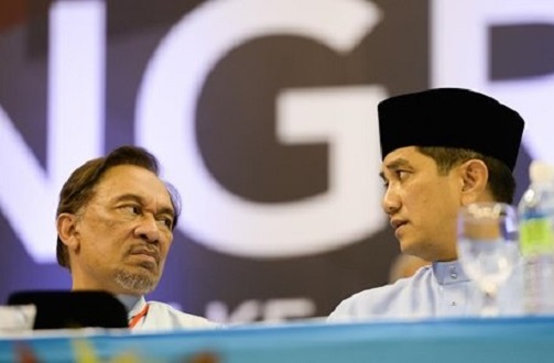 Perbalahan Anwar - Azmin resahkan ahli PKR