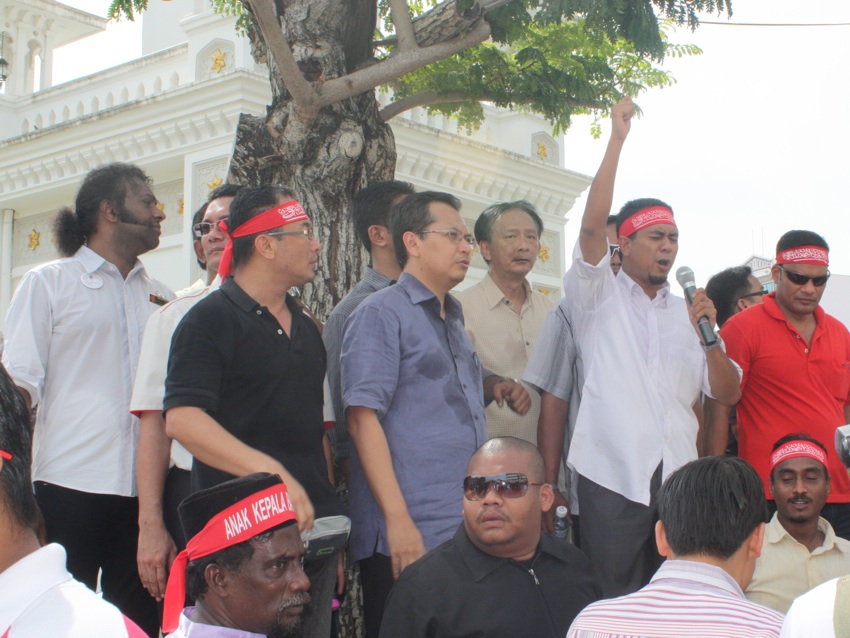 Demontrasi Ganas 'Melayu dan Mamak' di Pulau Pinang