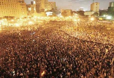 Ribuan Rakyat Banjiri Tahrir Protes Pemerintahan Tentera