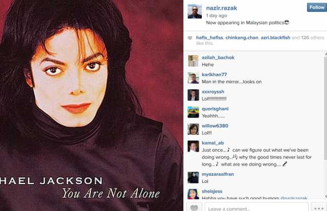 Adik Najib muat naik gambar klip 'You Are Not Alone'