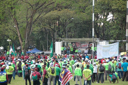 Bantah TPPA: Himpunan untuk pamer kekuatan Pas?