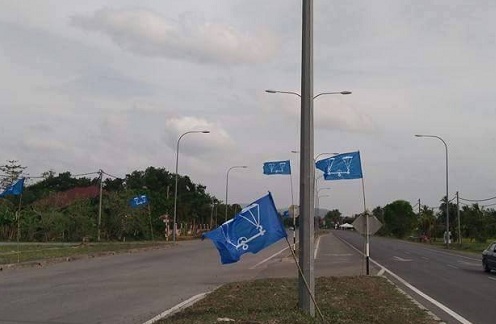 Kempen 'bendera BN terbalik', penyokong Umno Kedah tolak Bashah