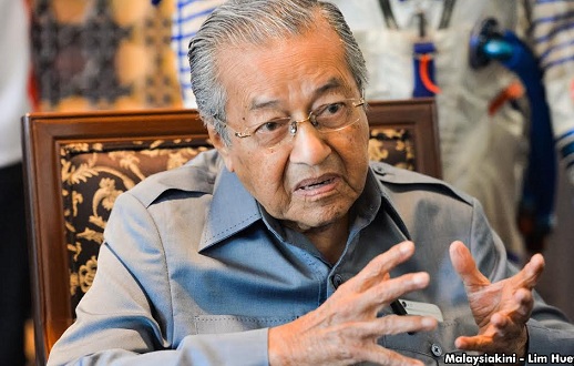 Dr Mahathir dakwa Ku Li dalang jatuhkan Najib