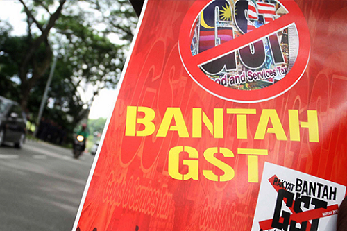Digigit sampai tulang, rakyat marhaen turun bantah GST, 2 April