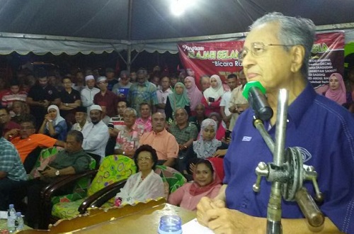 Tun Mahathir berazam singkir Najib - BN, terlalu banyak jenayah