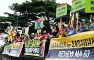 NGO S4S demo tuntut autonomi Sarawak
