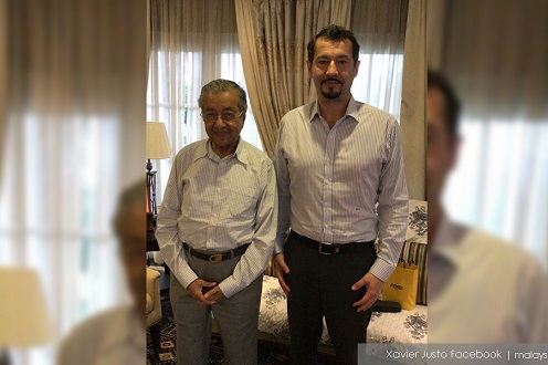 Justo, kunci emel rahsia Petro-saudi bertemu Tun Mahathir