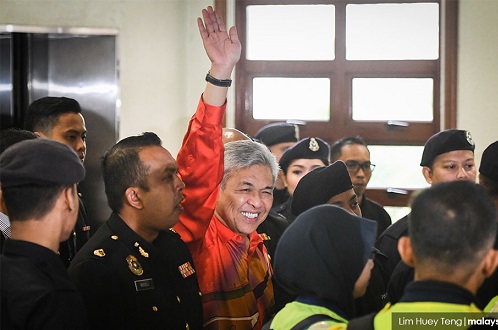 Zahid hadapi 45 tuduhan, diikat jamin RM2 juta