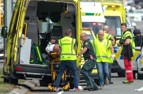 40 terbunuh serangan di masjid New Zealand